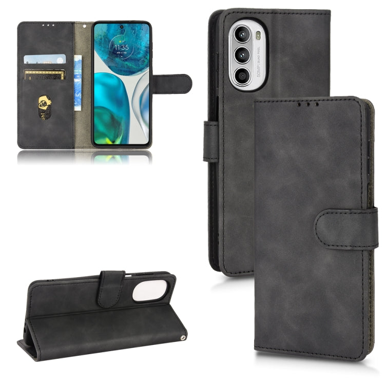 Skin Feel Magnetic Flip Leather Phone Case, For Motorola Edge 30, For Motorola Moto G52, For Samsung Galaxy M33 5G, For Sharp Simple Sumaho 6