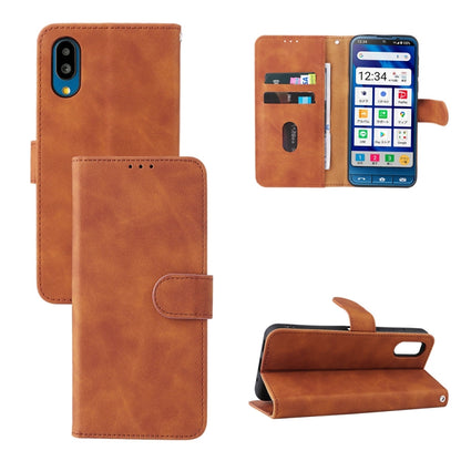 Skin Feel Magnetic Flip Leather Phone Case, For Motorola Edge 30, For Motorola Moto G52, For Samsung Galaxy M33 5G, For Sharp Simple Sumaho 6