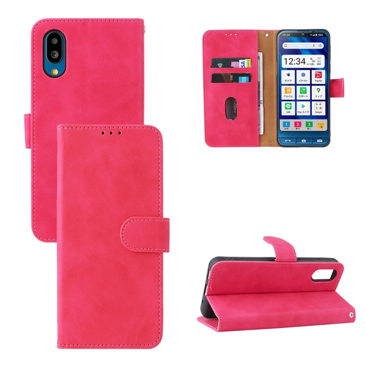 Skin Feel Magnetic Flip Leather Phone Case, For Motorola Edge 30, For Motorola Moto G52, For Samsung Galaxy M33 5G, For Sharp Simple Sumaho 6