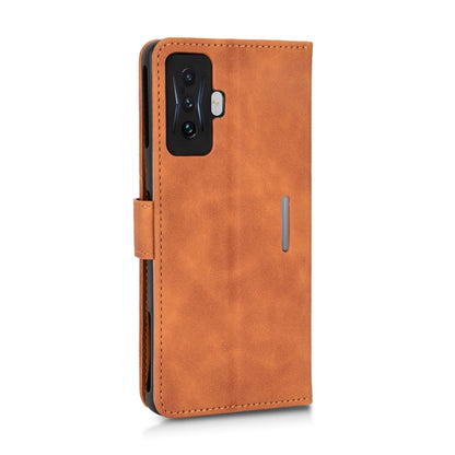 Skin Feel Magnetic Flip Leather Phone Case, For Xiaomi Poco F4 GT/Redmi K50 Gaming