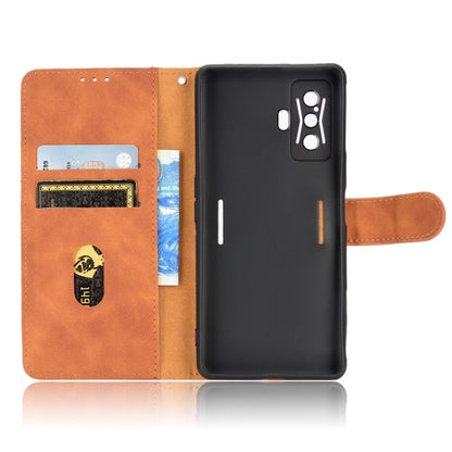 Skin Feel Magnetic Flip Leather Phone Case, For Xiaomi Poco F4 GT/Redmi K50 Gaming