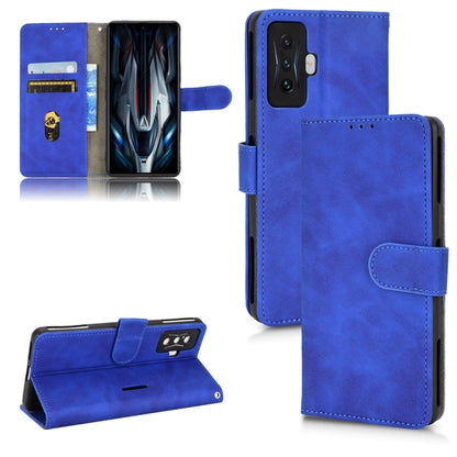 Skin Feel Magnetic Flip Leather Phone Case, For Xiaomi Poco F4 GT/Redmi K50 Gaming