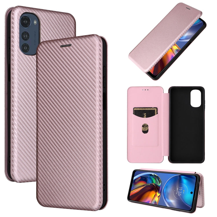 Carbon Fiber Texture Magnetic Horizontal Flip Leather Phone Case, For Motorola Moto E32 4G, For Motorola Moto G52/G82, For Xiaomi Redmi Note 11 Pro, For Xiaomi 12 Lite