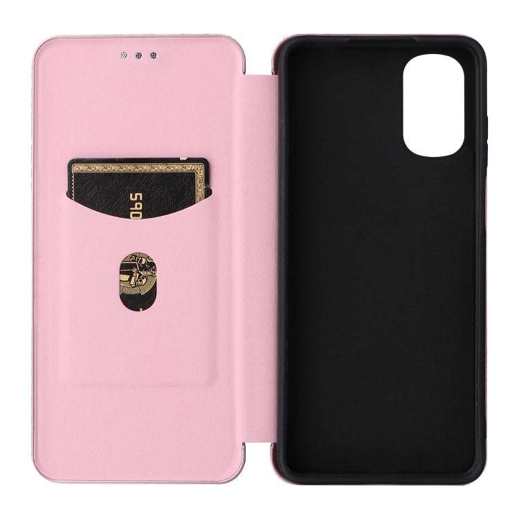 Carbon Fiber Texture Magnetic Horizontal Flip Leather Phone Case, For Motorola Moto E32 4G, For Motorola Moto G52/G82, For Xiaomi Redmi Note 11 Pro, For Xiaomi 12 Lite