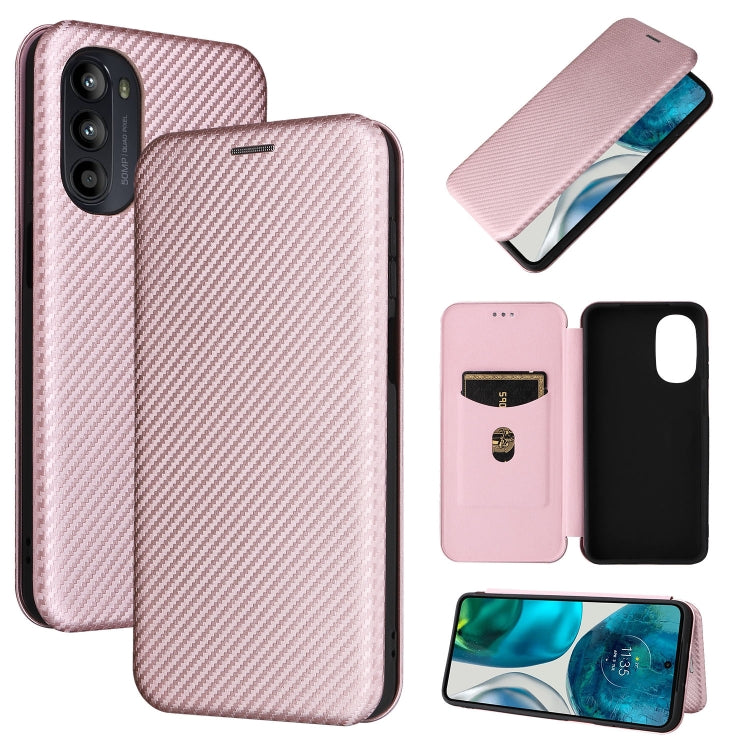 Carbon Fiber Texture Magnetic Horizontal Flip Leather Phone Case, For Motorola Moto E32 4G, For Motorola Moto G52/G82, For Xiaomi Redmi Note 11 Pro, For Xiaomi 12 Lite