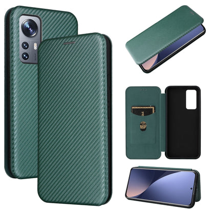 Carbon Fiber Texture Magnetic Horizontal Flip Leather Phone Case, For Motorola Moto E32 4G, For Motorola Moto G52/G82, For Xiaomi Redmi Note 11 Pro, For Xiaomi 12 Lite