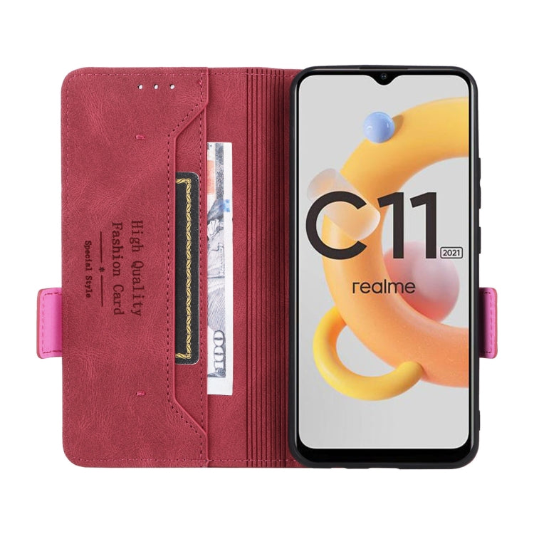 Magnetic Clasp Flip Leather Phone Case, For Realme C11 2021/C20, For Realme C11 2021/Realme C20, For TCL 10 Pro, For Wiko Y82, For Xiaomi Redmi 9C