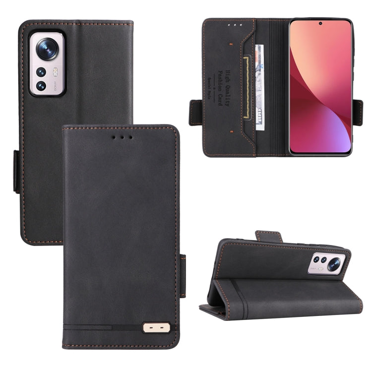 Magnetic Clasp Flip Leather Phone Case, For Xiaomi Redmi 10 5G/Note 11E, For Xiaomi Redmi Note 11 Pro 5G, For Motorola Moto G52, For Xiaomi 12 5G
