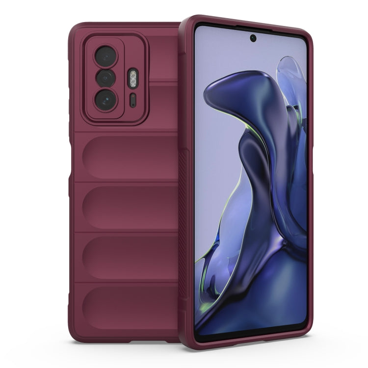 Magic Shield TPU + Flannel Phone Case, For Xiaomi 11T