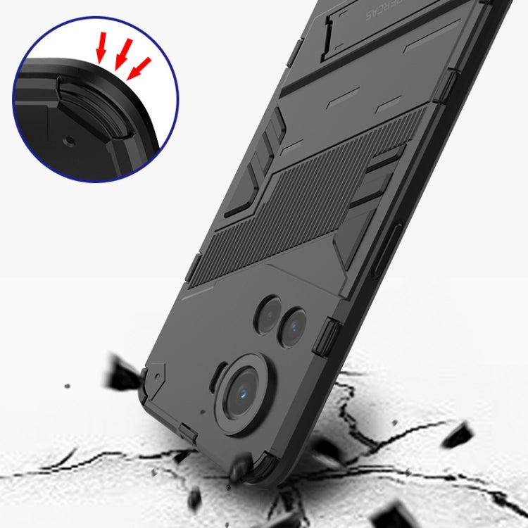 Punk Armor PC + TPU Phone Case with Holder, For OnePlus Ace 5G