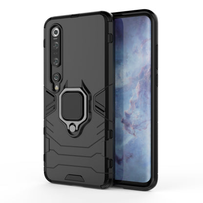 PC + TPU Shockproof Protective Case with Magnetic Ring Holder, For Xiaomi Mi 10, For Xiaomi Mi 10 Pro