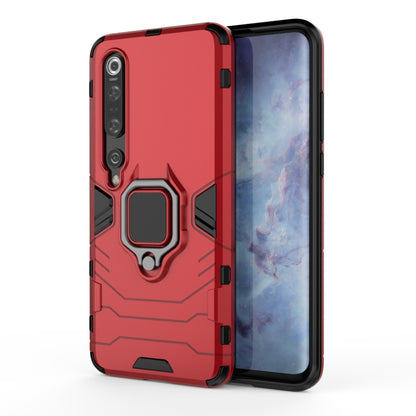 PC + TPU Shockproof Protective Case with Magnetic Ring Holder, For Xiaomi Mi 10, For Xiaomi Mi 10 Pro