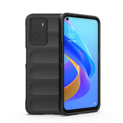 Magic Shield TPU + Flannel Phone Case, For OPPO A36 4G/A76 4G/Realme 9i, For Samsung Galaxy A12 4G/A12 5G
