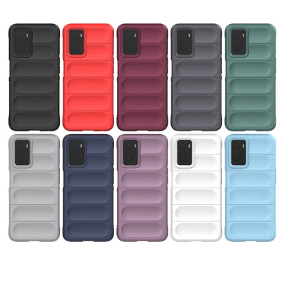 Magic Shield TPU + Flannel Phone Case, For OPPO A36 4G/A76 4G/Realme 9i, For Samsung Galaxy A12 4G/A12 5G
