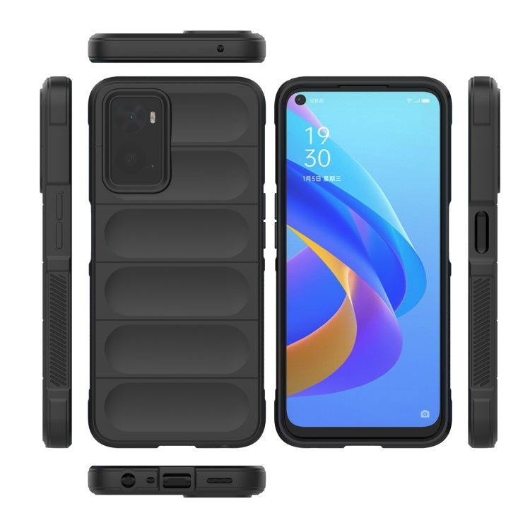 Magic Shield TPU + Flannel Phone Case, For OPPO A36 4G/A76 4G/Realme 9i, For Samsung Galaxy A12 4G/A12 5G