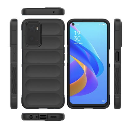 Magic Shield TPU + Flannel Phone Case, For OPPO A36 4G/A76 4G/Realme 9i, For Samsung Galaxy A12 4G/A12 5G