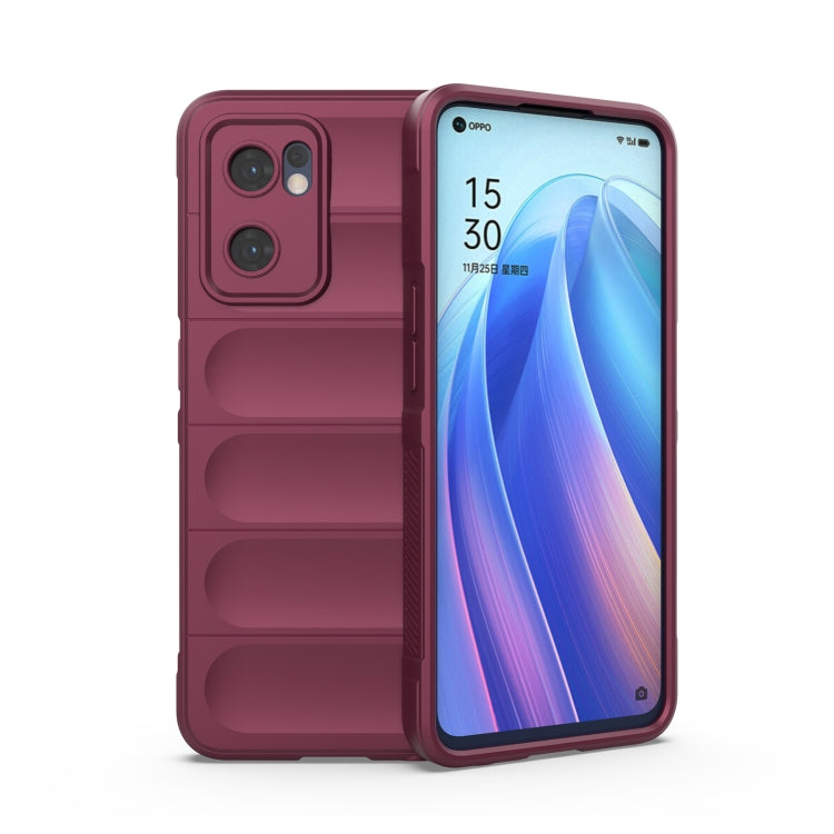 Magic Shield TPU + Flannel Phone Case, For OPPO Reno7 5G Global / Find X5 Lite, For vivo S12