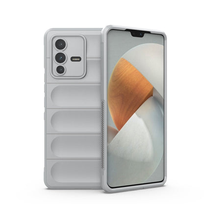 Magic Shield TPU + Flannel Phone Case, For vivo S12 Pro