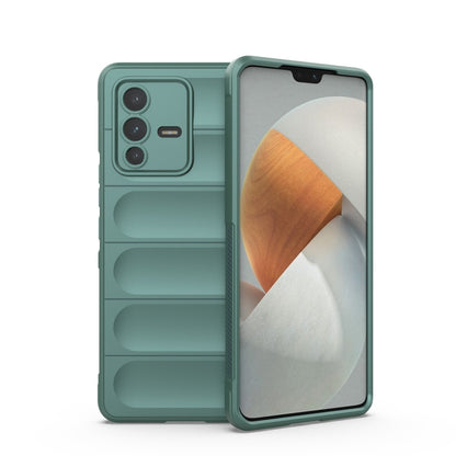 Magic Shield TPU + Flannel Phone Case, For vivo S12 Pro