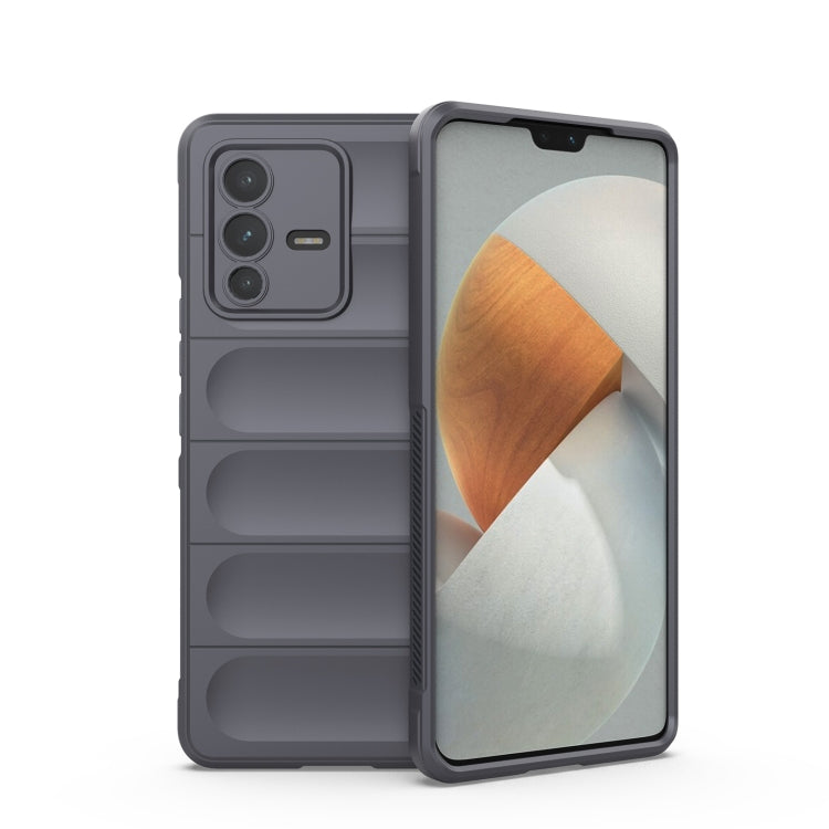 Magic Shield TPU + Flannel Phone Case, For vivo S12 Pro
