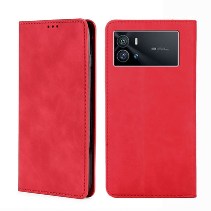 Skin Feel Magnetic Horizontal Flip Leather Phone Case, For vivo iQOO 9 5G, For vivo iQOO Neo6 5G, For vivo iQOO U5 5G, For OPPO A36 4G/A76 4G Global