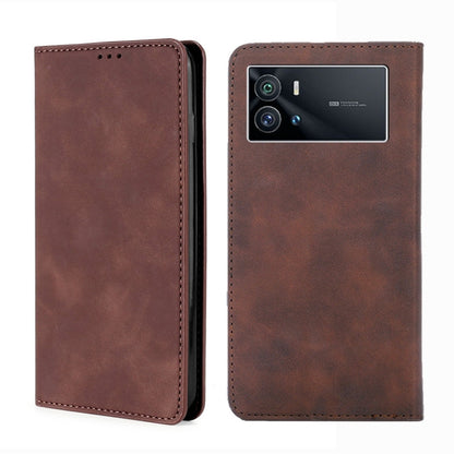 Skin Feel Magnetic Horizontal Flip Leather Phone Case, For vivo iQOO 9 5G, For vivo iQOO Neo6 5G, For vivo iQOO U5 5G, For OPPO A36 4G/A76 4G Global