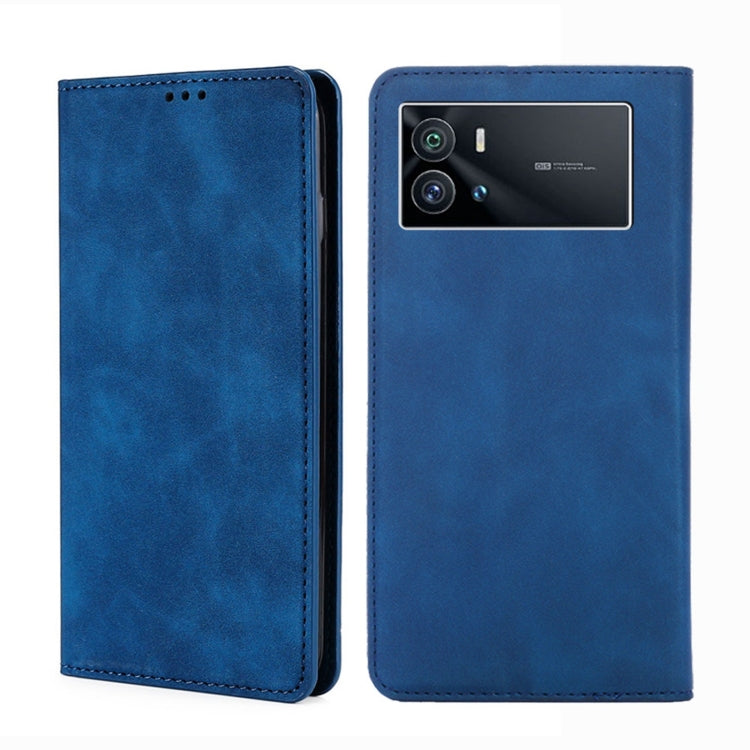 Skin Feel Magnetic Horizontal Flip Leather Phone Case, For vivo iQOO 9 5G, For vivo iQOO Neo6 5G, For vivo iQOO U5 5G, For OPPO A36 4G/A76 4G Global