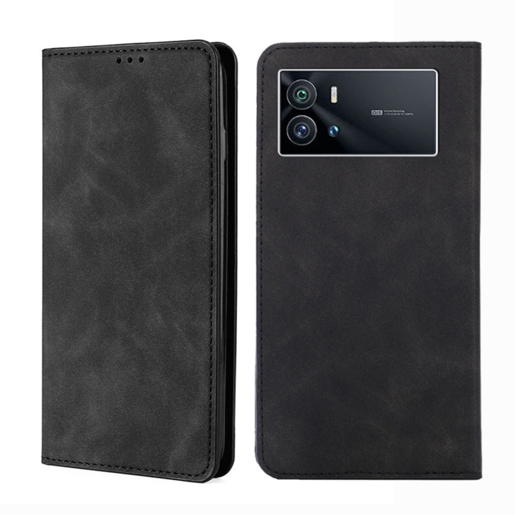 Skin Feel Magnetic Horizontal Flip Leather Phone Case, For vivo iQOO 9 5G, For vivo iQOO Neo6 5G, For vivo iQOO U5 5G, For OPPO A36 4G/A76 4G Global