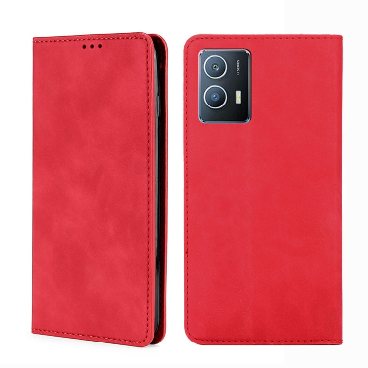 Skin Feel Magnetic Horizontal Flip Leather Phone Case, For vivo iQOO 9 5G, For vivo iQOO Neo6 5G, For vivo iQOO U5 5G, For OPPO A36 4G/A76 4G Global