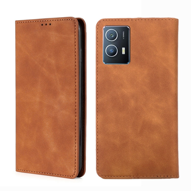 Skin Feel Magnetic Horizontal Flip Leather Phone Case, For vivo iQOO 9 5G, For vivo iQOO Neo6 5G, For vivo iQOO U5 5G, For OPPO A36 4G/A76 4G Global
