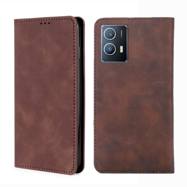 Skin Feel Magnetic Horizontal Flip Leather Phone Case, For vivo iQOO 9 5G, For vivo iQOO Neo6 5G, For vivo iQOO U5 5G, For OPPO A36 4G/A76 4G Global