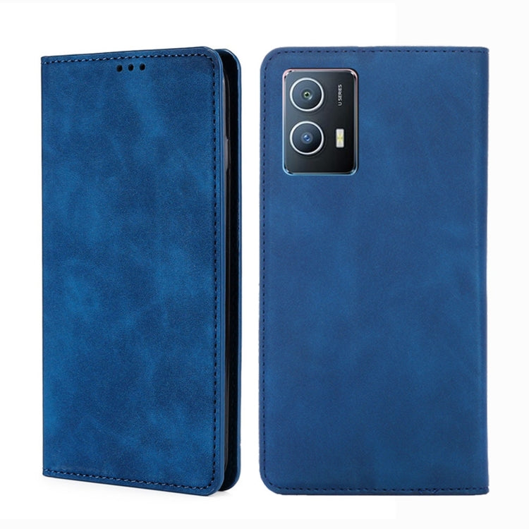 Skin Feel Magnetic Horizontal Flip Leather Phone Case, For vivo iQOO 9 5G, For vivo iQOO Neo6 5G, For vivo iQOO U5 5G, For OPPO A36 4G/A76 4G Global
