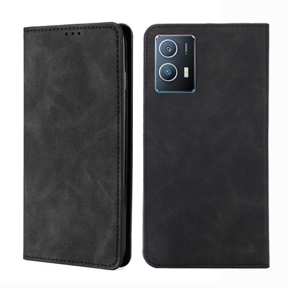Skin Feel Magnetic Horizontal Flip Leather Phone Case, For vivo iQOO 9 5G, For vivo iQOO Neo6 5G, For vivo iQOO U5 5G, For OPPO A36 4G/A76 4G Global