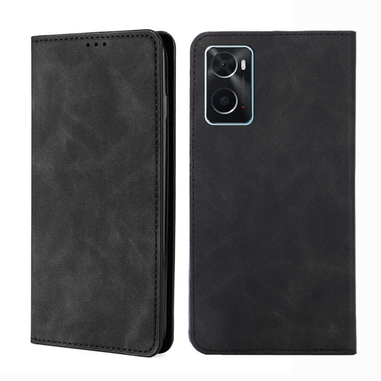 Skin Feel Magnetic Horizontal Flip Leather Phone Case, For vivo iQOO 9 5G, For vivo iQOO Neo6 5G, For vivo iQOO U5 5G, For OPPO A36 4G/A76 4G Global