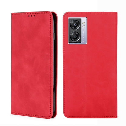 Skin Feel Magnetic Horizontal Flip Leather Phone Case, For OPPO A57 5G 2022/Realme Q5i, For OPPO A96 5G, For OPPO Find X5 Lite, For OPPO Find X5 Pro