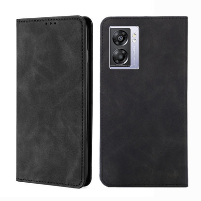 Skin Feel Magnetic Horizontal Flip Leather Phone Case, For OPPO A57 5G 2022/Realme Q5i, For OPPO A96 5G, For OPPO Find X5 Lite, For OPPO Find X5 Pro