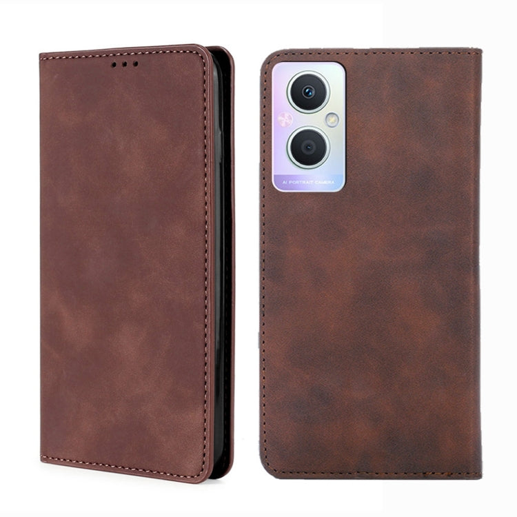 Skin Feel Magnetic Horizontal Flip Leather Phone Case, For OPPO A57 5G 2022/Realme Q5i, For OPPO A96 5G, For OPPO Find X5 Lite, For OPPO Find X5 Pro