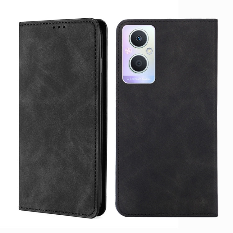 Skin Feel Magnetic Horizontal Flip Leather Phone Case, For OPPO A57 5G 2022/Realme Q5i, For OPPO A96 5G, For OPPO Find X5 Lite, For OPPO Find X5 Pro