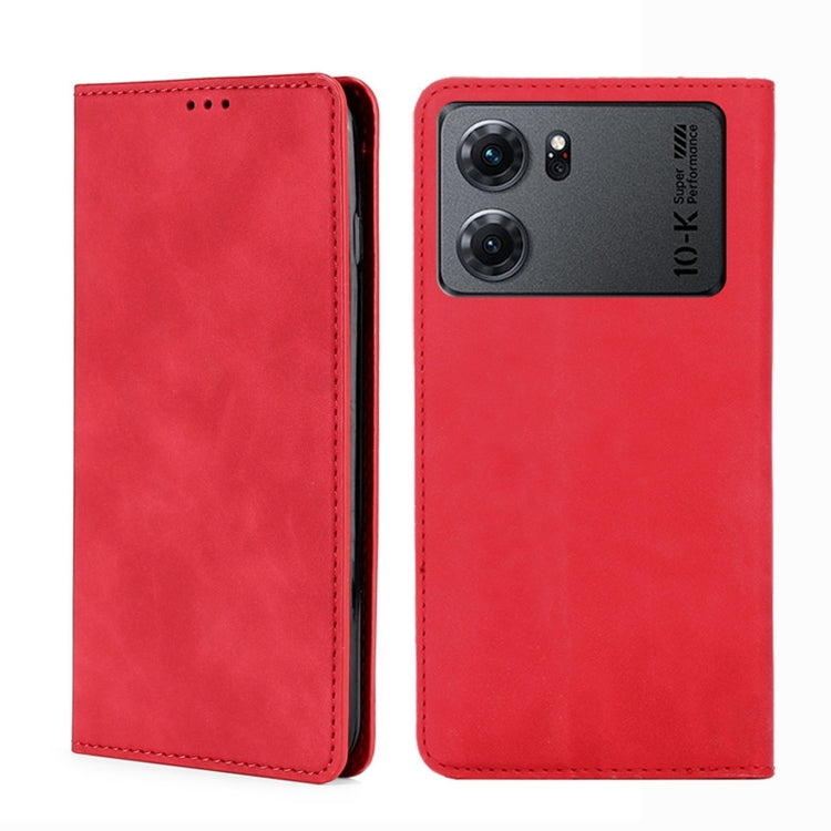 Skin Feel Magnetic Horizontal Flip Leather Phone Case, For OPPO K10 5G, For OPPO K10 Pro 5G, For OPPO Reno7 4G/F21 Pro 4G, For OPPO Reno7 5G Global
