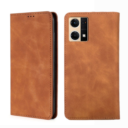 Skin Feel Magnetic Horizontal Flip Leather Phone Case, For OPPO K10 5G, For OPPO K10 Pro 5G, For OPPO Reno7 4G/F21 Pro 4G, For OPPO Reno7 5G Global