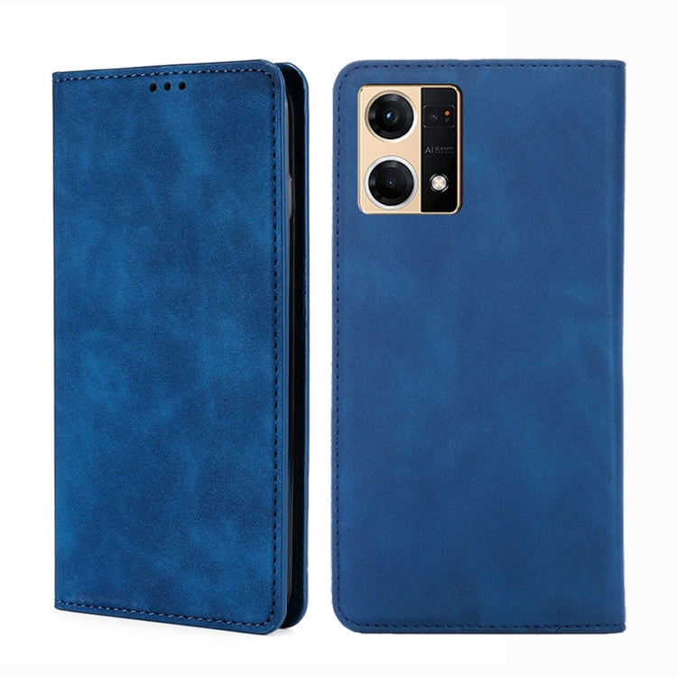 Skin Feel Magnetic Horizontal Flip Leather Phone Case, For OPPO K10 5G, For OPPO K10 Pro 5G, For OPPO Reno7 4G/F21 Pro 4G, For OPPO Reno7 5G Global