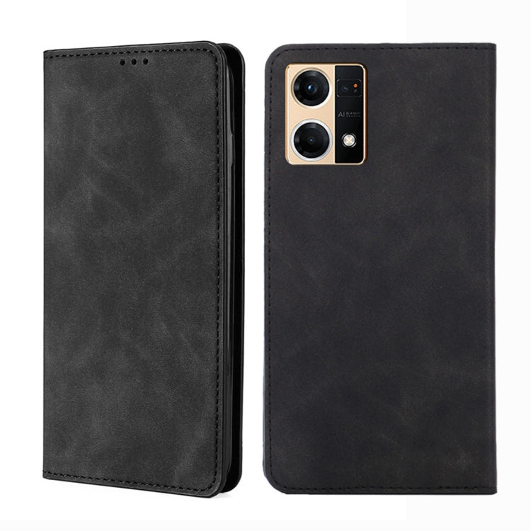 Skin Feel Magnetic Horizontal Flip Leather Phone Case, For OPPO K10 5G, For OPPO K10 Pro 5G, For OPPO Reno7 4G/F21 Pro 4G, For OPPO Reno7 5G Global