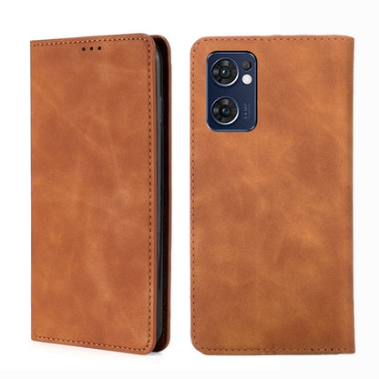 Skin Feel Magnetic Horizontal Flip Leather Phone Case, For OPPO K10 5G, For OPPO K10 Pro 5G, For OPPO Reno7 4G/F21 Pro 4G, For OPPO Reno7 5G Global