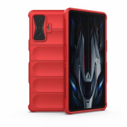 Magic Shield TPU + Flannel Phone Case, For Xiaomi Redmi K50 Gaming