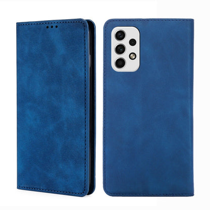 Skin Feel Magnetic Horizontal Flip Leather Phone Case, For Samsung Galaxy A03 EU Edition 166mm, For Samsung Galaxy A23 5G, For Samsung Galaxy M33 5G, For Samsung Galaxy M53 5G