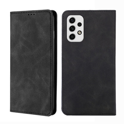 Skin Feel Magnetic Horizontal Flip Leather Phone Case, For Samsung Galaxy A03 EU Edition 166mm, For Samsung Galaxy A23 5G, For Samsung Galaxy M33 5G, For Samsung Galaxy M53 5G