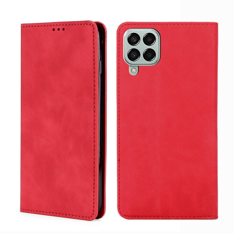 Skin Feel Magnetic Horizontal Flip Leather Phone Case, For Samsung Galaxy A03 EU Edition 166mm, For Samsung Galaxy A23 5G, For Samsung Galaxy M33 5G, For Samsung Galaxy M53 5G