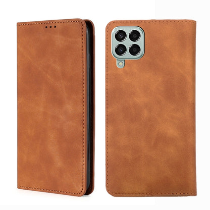 Skin Feel Magnetic Horizontal Flip Leather Phone Case, For Samsung Galaxy A03 EU Edition 166mm, For Samsung Galaxy A23 5G, For Samsung Galaxy M33 5G, For Samsung Galaxy M53 5G