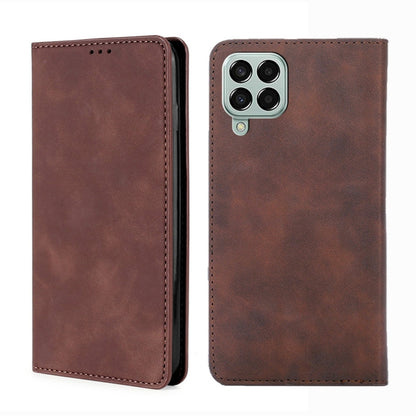 Skin Feel Magnetic Horizontal Flip Leather Phone Case, For Samsung Galaxy A03 EU Edition 166mm, For Samsung Galaxy A23 5G, For Samsung Galaxy M33 5G, For Samsung Galaxy M53 5G