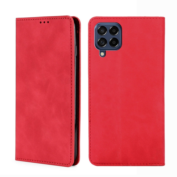 Skin Feel Magnetic Horizontal Flip Leather Phone Case, For Samsung Galaxy A03 EU Edition 166mm, For Samsung Galaxy A23 5G, For Samsung Galaxy M33 5G, For Samsung Galaxy M53 5G
